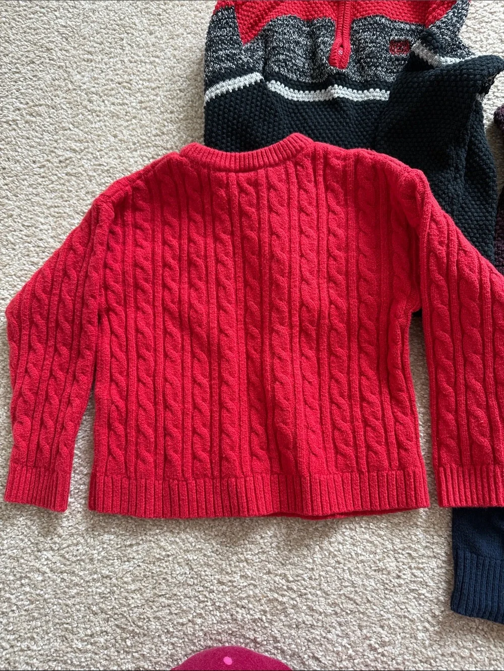 Size 5t lot of sweaters - gap, chaps and logg